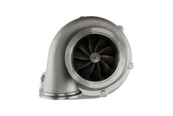 Alternative view of Turbosmart TS-1 Turbocharger 6466 V-Band 1.07AR Externally Wastegated (Reversed Rotation)