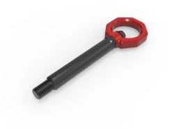 Alternative view of aFe 23-25 BMW M2 (G87) CONTROL Front / Rear Tow Hook - Red