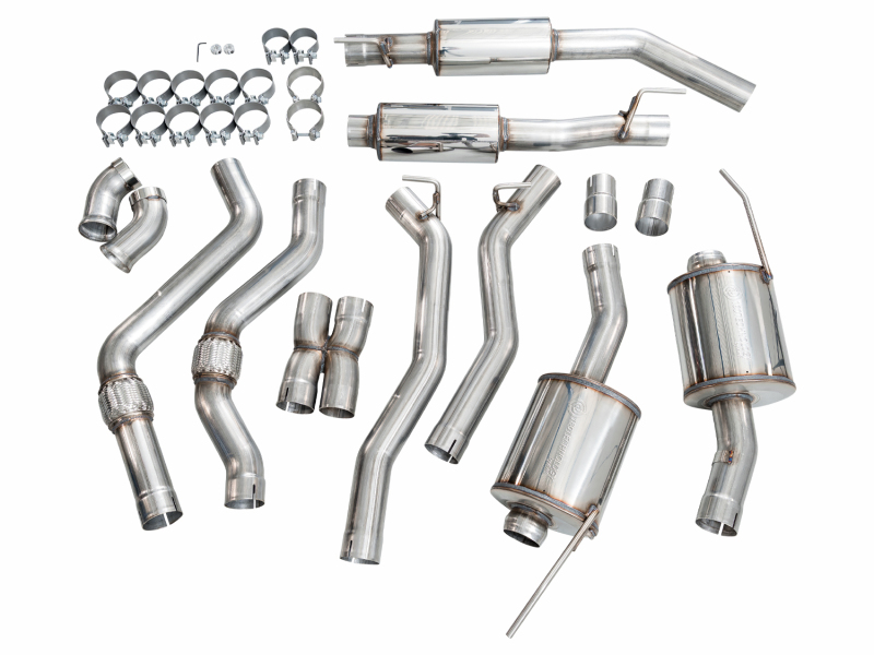 AWE Tuning 2021+ Ford Explorer Tremor 3.0TT 0FG Dual Rear Exit Exhaust w/ Bash Guard - Image 20