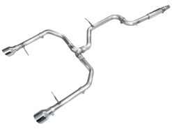 AWE Tuning 22-25 Volkswagen Jetta GLI Track Edition Exhaust - Chrome Silver Tips