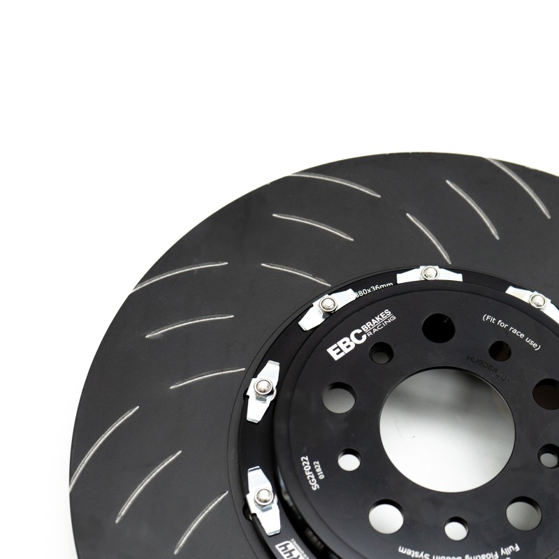 EBC Racing 12-19 BMW 3-Series (F30/F31/F34) Replacement BBK Complete Assembly 355mm Front Disc Rings - Image 2