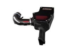 Alternative view of Corsa 18-23 Ford F-150 Mustang GT 5.0L V8 Closed Box Intake w/ Forged CF Duct & Oiled Air Filter