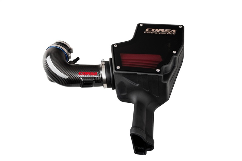 Corsa 18-23 Ford F-150 Mustang GT 5.0L V8 Closed Box Intake w/ Forged CF Duct & Oiled Air Filter - Image 2