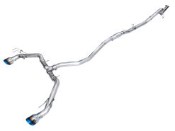 AWE 22-26 Civic Si / Acura Integra Track Edition Dual Vapor Blue Exhaust