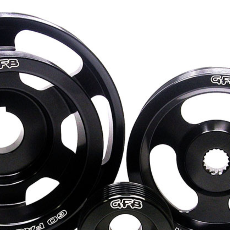 GFB 08+ WRX/STi / 09+ Forester / 03-09 LGT 3 pc Underdrive/Non-Underdrive Pulley Kit - Image 4