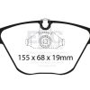 EBC 08-10 BMW M3 4.0 (E90) Yellowstuff Front Brake Pads