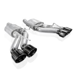 Stainless Works 22-25 Cadillac CT5-V Blackwing Axle Back Exhaust - Black Chrome Tips