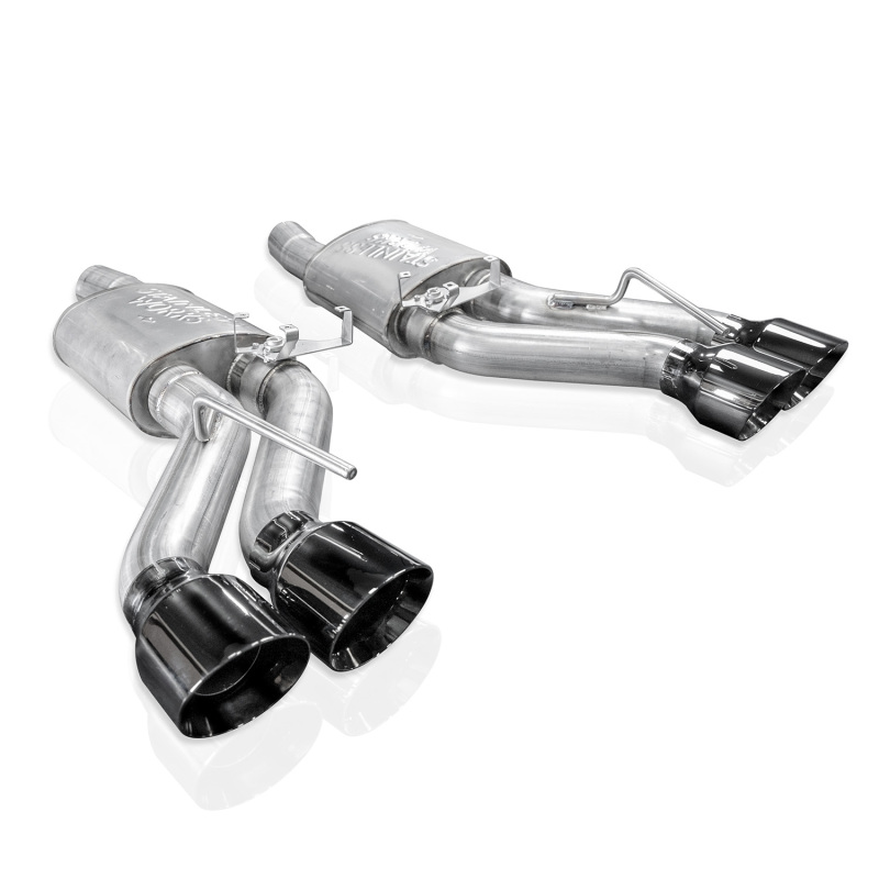 Stainless Works 22-25 Cadillac CT5-V Blackwing Axle Back Exhaust - Black Chrome Tips