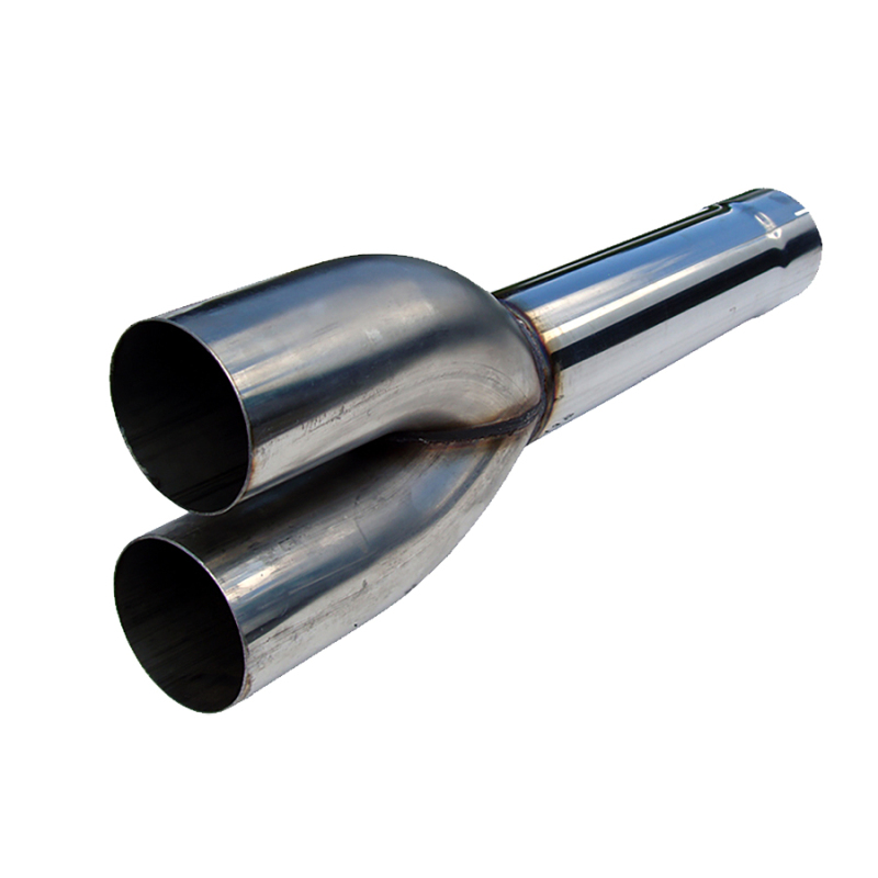 MBRP Universal (not 6.4L Ford Chevy LMM or 6.6L Dodge) Dual Muffler Delete Pipe 4 Inlet /Outlet 27 - Image 2