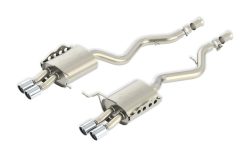 Borla 13-14 Mustang Shelby GT500 GT 5.8L V8 RWD Dual Split Rear Exit ATAK Exhaust Rear Section Only - Image 5