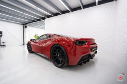 Vossen x Novitec NF10 22x12in - 5x114.3 BP - ET33 - Gloss Black Ferrari 488 / F8 Rear Wheel - Image 3