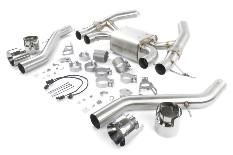 Dinan 23-26 BMW M2 (G87) Valved Axleback Exhaust System - Polished Tips - Image 4
