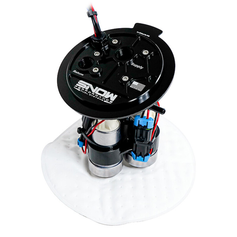Snow Performance 2005+ Dodge Charger / 2005+ Dodge Challenger Race Fuel Hat - Dual Pump