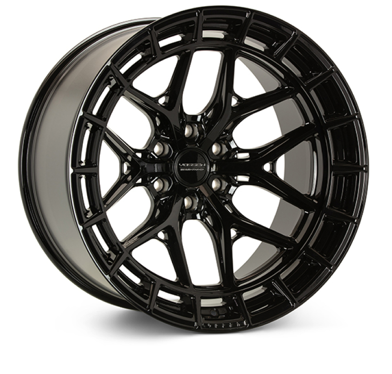 Vossen HFX-6 22x9.5 - 6x139.7 - ET30 - Deep - 95.1 - Gloss Black Wheel