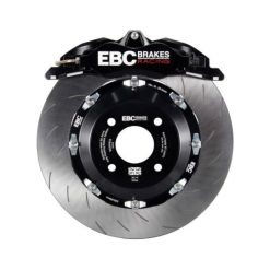 Alternative view of EBC Racing 03-12 Mazda RX-8 Black Apollo-4 Calipers 330mm Rotors Front Big Brake Kit
