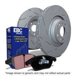 Alternative view of EBC S2 Kits Greenstuff Pads and USR Rotors