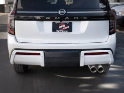 aFe Vulcan Series 3in Stnless Steel Cat-Back Exhaust w/Polished Tip Nissan Armada 25-26 V6-3.5L(tt) - Image 5