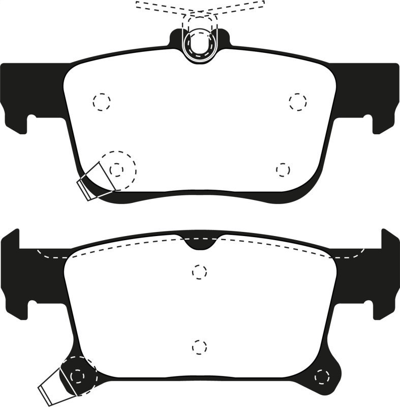EBC 2016+ Buick Envision 2.0L Turbo Greenstuff Rear Brake Pads