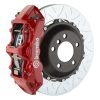 Brembo 95-98 993 C2/C4/C4S/Turbo Front GT BBK 6 Piston Cast 380x32 2pc Rotor Slotted Type3-Red