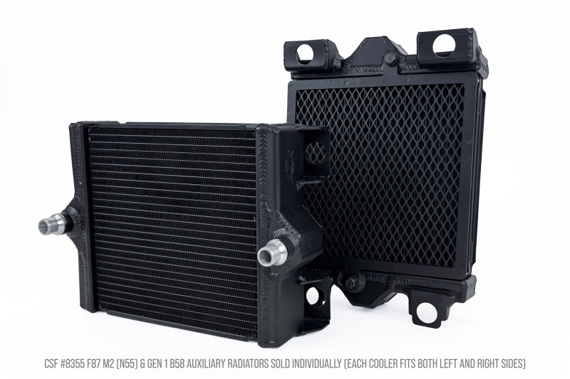 CSF BMW F87 M2 and Gen 1 B58 High Performance Auxiliary Radiator - Image 2