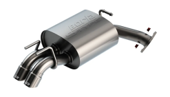 Alternative view of Borla 2025 Toyota Camry LE/XLE S-type Axle-Back Exhaust - 2.38in Stainless Turn Down Tips