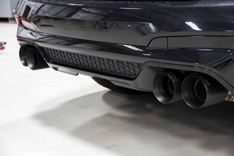 Dinan 20-25 BMW X3 M/X4 M (F97/F98) Free Flow Axleback Exhaust System - Polished Tips - Image 2