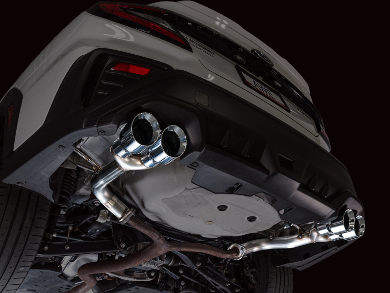 AWE Tuning 22-25 Subaru VB WRX Track Edition Axle-Back Exhaust - Chrome Silver Tips - Image 9