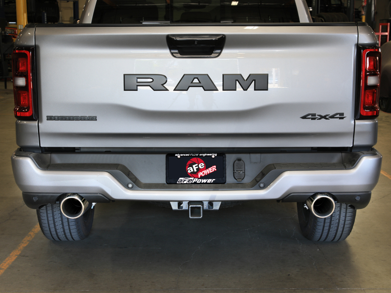 aFe Vulcan Series Cat-Back Exhaust System RAM 1500 2025 V6-3.0L (tt)- Polished Tips - Image 5