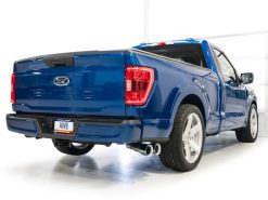 AWE Tuning 21-25 Ford F150 (14th Gen Reg Cab) Cat-Back Exhaust - 4.5in Dual Side Exit Chrome Tips - Image 4