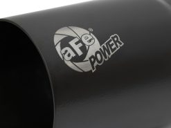 aFe MACH Force-Xp Universal Exhaust Tip 3-1/2 IN Inlet x 4 IN Outlet x 7 IN L Black Right Side Exit - Image 5