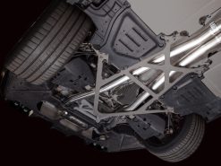 Alternative view of AWE Tuning BMW G90/G99 M5 Touring Edition Cat-Back Exhaust - Diamond Black Tips