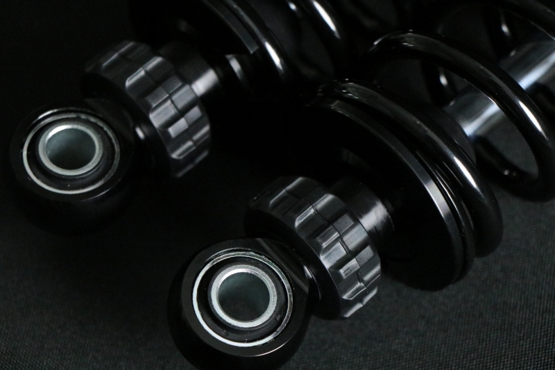 Ohlins 14-26 Harley FL Touring STX 36 Twin Blackline 12in Blk Reservoir Shocks - Standard Springs - Image 8