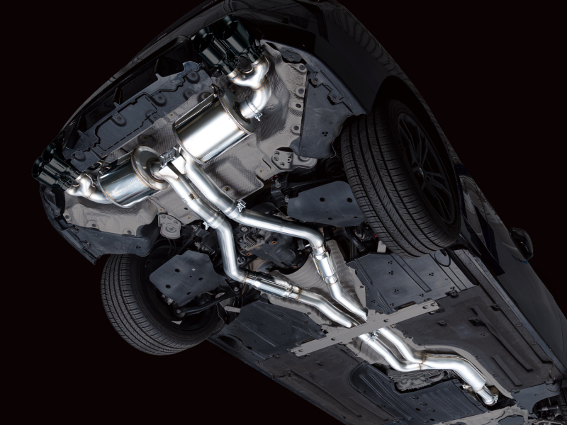 AWE Tuning 22-26 BMW M240i (G42) Touring Edition Exhaust - Diamond Black Tips - Image 3