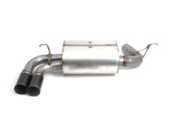 Alternative view of Dinan 17-20 BMW 330i/430i (F30/F31/F32/F33/F36) Free Flow Axleback Exhaust System - Black Tips