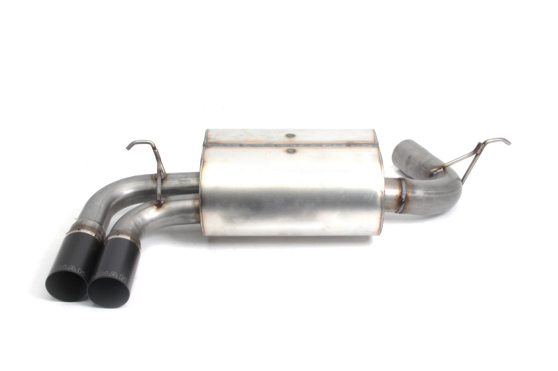 Dinan 17-20 BMW 330i/430i (F30/F31/F32/F33/F36) Free Flow Axleback Exhaust System - Black Tips - Image 2