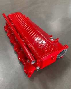 CSF Toyota A90/A91 Supra/ BMW G-Series B58 Charge-Air Cooler Manifold - Fire Engine Red