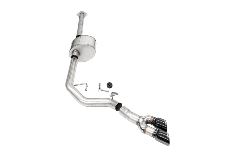 Corsa 15-20 Ford F-150 5.0L (157in WB) 3.0in Lightning Exit Catback w/ 3.5in Twin Black PVD Pro Tips
