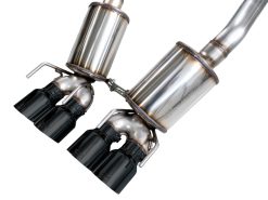 AWE Tuning 09-13 Chevrolet Corvette 6.2L Touring Edition Axle-Back Exhaust w/ Diamond Black Tips - Image 10