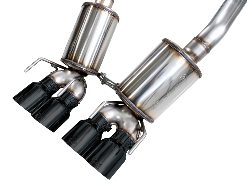 AWE Tuning 05-07 C6 Chevrolet Corvette 6.0L Touring Edition Axle-Back Exhaust w/ Diamond Black Tips - Image 10