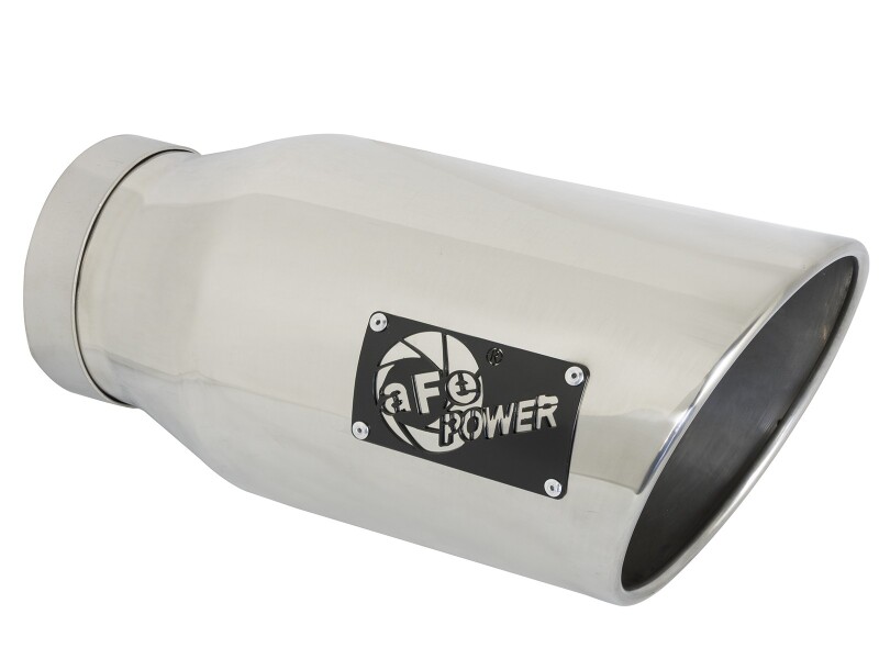 aFe 19-22 Ram Diesel Trucks L6-6.7L(td) Large Bore-HD 5in 409SS DPF-Back Exhaust System w/Pol Tip - Image 2