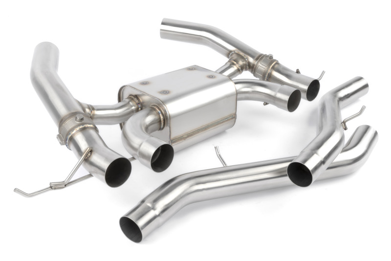 Dinan 21-27 BMW M3/M4 (G80/G82/G83) Valved Axleback Exhaust System - Polished Tips - Image 17
