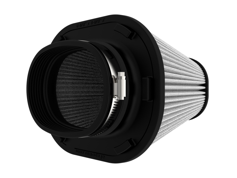 aFe Track Series Intake Pro DRY S Air Filter (6-1/8x4-1/8)IN F x(9-1/4x7-1/4)IN B x(6x4)IN Tx7-1/8IN - Image 2