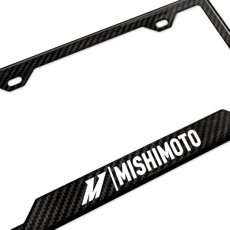 Mishimoto Carbon Fiber License Plate Frame - Gloss - Image 3