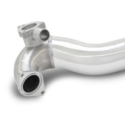 Alternative view of Mishimoto 2024+ Ford Mustang EcoBoost Charge Pipes - Polished