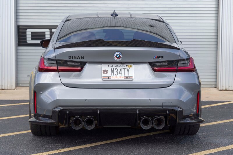 Dinan 21-27 BMW M3/M4 (G80/G82/G83) Carbon Fiber Rear Diffuser Surround - Image 8