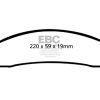EBC 06-11 Dodge Ram 1500 Mega Cab 2WD Greenstuff Front Brake Pads