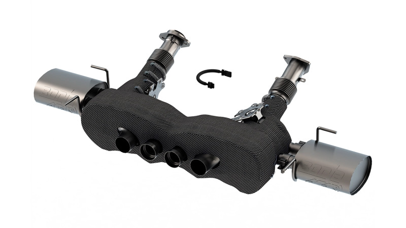 Borla 23-26 Chevrolet Corvette C8 Z06 5.5L V8 AT 3in ATAK Exhaust (Reuse OE Tips) - Image 2