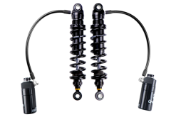 Ohlins 14-26 Harley FL Touring STX 36 Twin Blackline 13in Blk Reservoir Shocks Min 250lb-Max 575lb