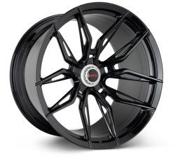 Vossen x Novitec NF11 20x9.5in - 5x114.3 BP - ET38 - Gloss Black Ferrari 296 Front Wheel