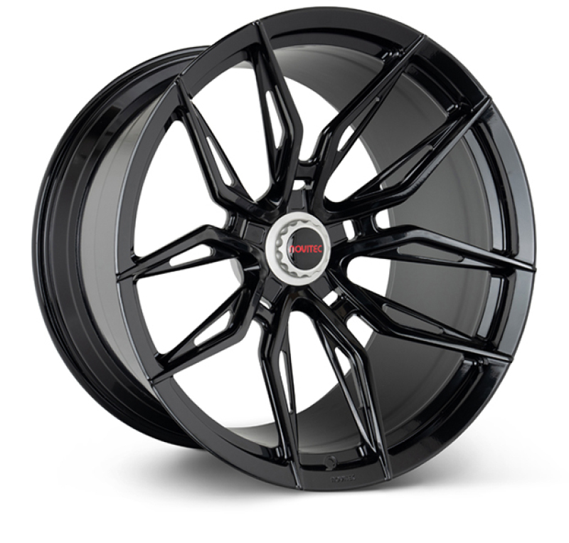 Vossen x Novitec NF11 21x9in - 5x114.3 BP - ET35 - Gloss Black Ferrari 488 / F8 Front Wheel - Image 3